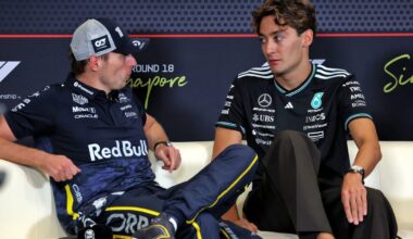 What Russell makes of possible Verstappen F1 exit