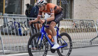 Milan Bral racing for Dovy Keukens-FCC Cycling Team in spring 2026