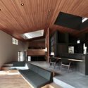 YMK House / Takeshi Hirobe Architects - Interior Photography, Wood, Lighting, Beam, Chair