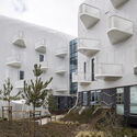 © Jakub Certowicz Wave 4 & 5 - ECR Health Care Complex / FAAB - Exterior Photography, Balcony
