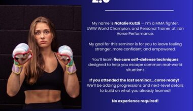 Local MMA Fighter Teaches Women Self-Defense Skills in Brighton