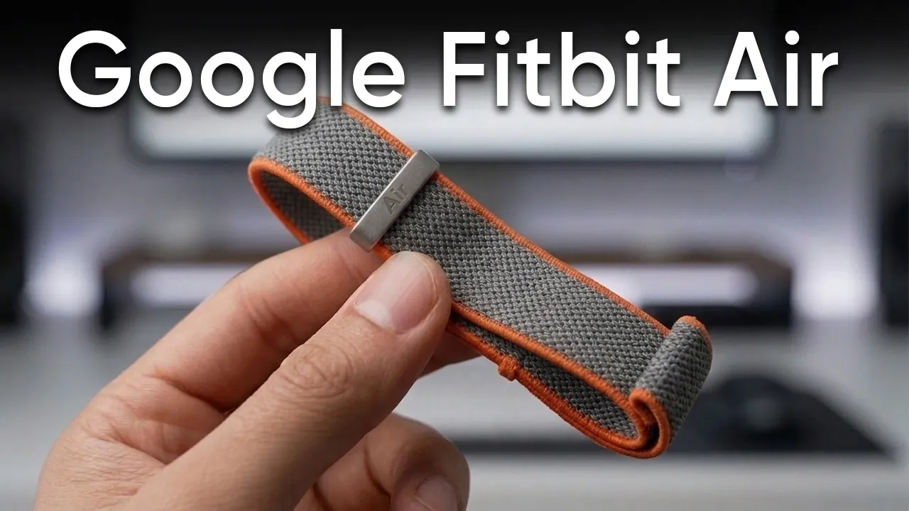 Google Fitbit Air screenless fitness tracker worn on a wrist