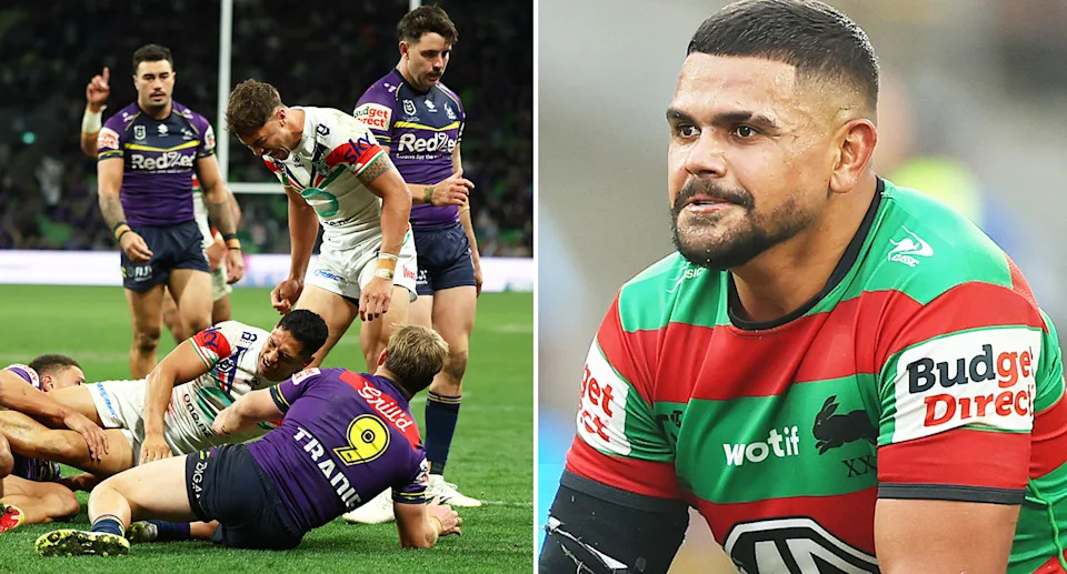 Trent Loiero and Latrell Mitchell.