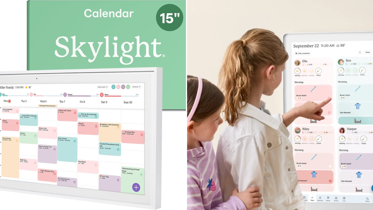Snatch up this digital wall planner and transform your entire family’s daily organisation