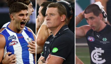 AFL results 2026, North Melbourne Kangaroos v Carlton Blues, Round 4