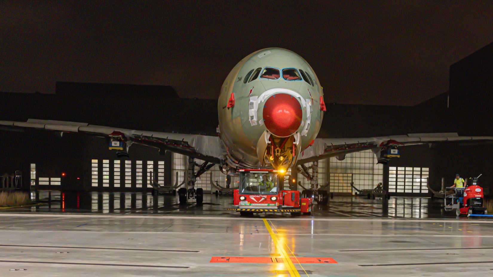 Airbus A350F Nose Closeup