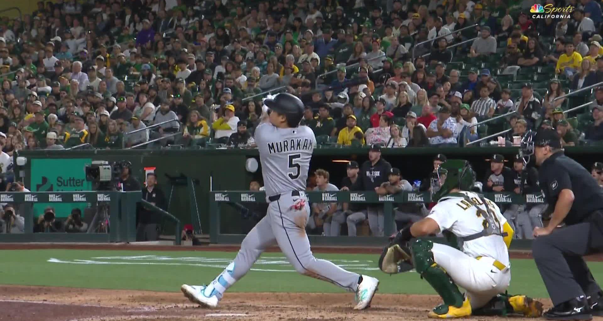 Murakami hits first career grand slam and the White Sox beat the Athletics 9-2