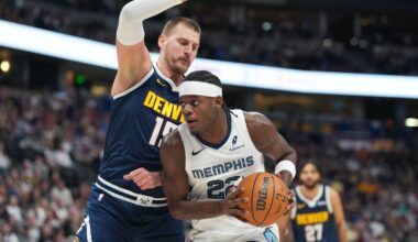 Jokic has his 34th triple-double, Nuggets beat the Grizzlies 136-119 for 10th straight win :: WRAL.com