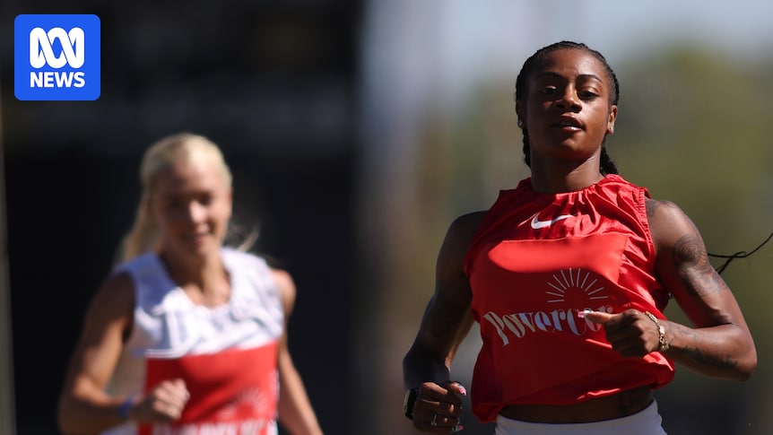 Sha'Carri Richardson, Christian Coleman win Stawell Gift heats to reach Easter Monday semifinals