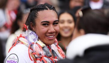 Daughter's England rugby debut 'pretty special'