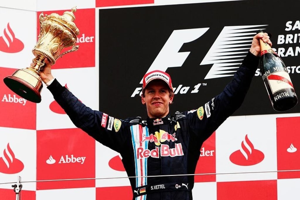 Antti Kontsas has worked with racing drivers such as Sebastian Vettel (above). Photo: Instagram@sebastianvettel