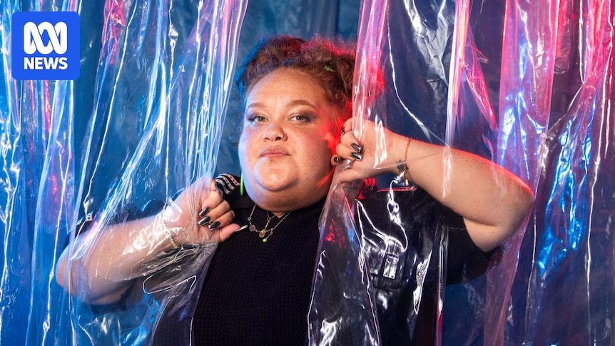 Australian actor Megan Wilding stars in Game. Set. Match, a play that feels like tennis