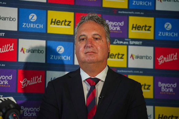 In the spotlight: New Demons chief executive Paul Guerra.