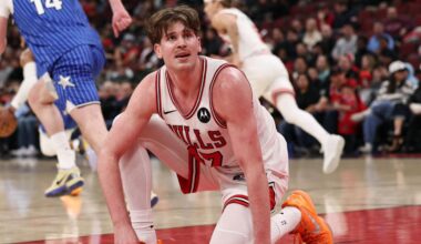 Australia’s Lachlan Olbrich makes Chicago Bulls history with rookie triple-double in breakout NBA performance, stats, video, latest news