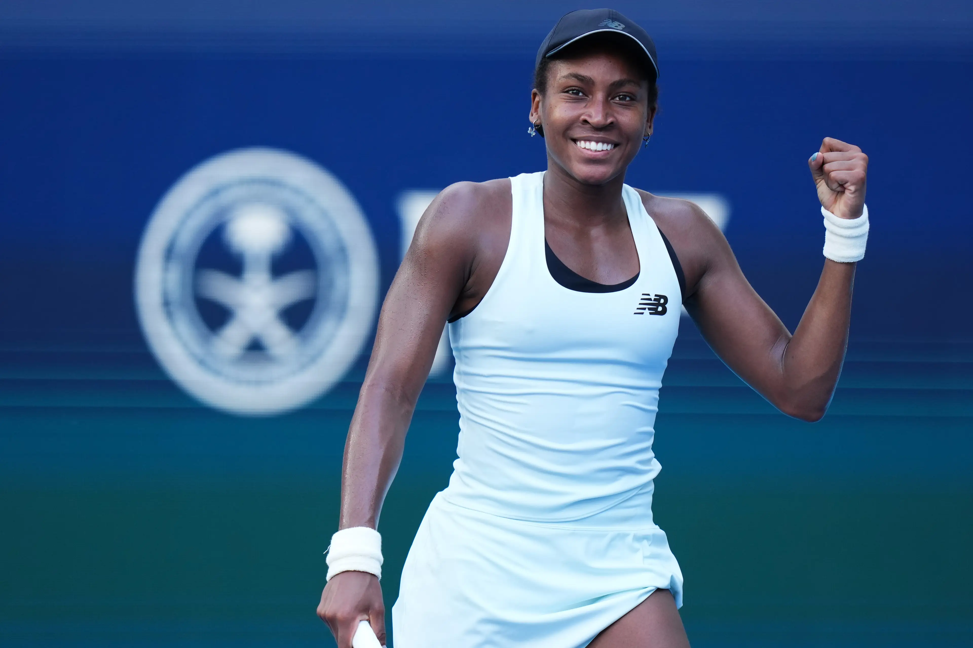 Coco Gauff was subjected to hateful comments. Image: Getty