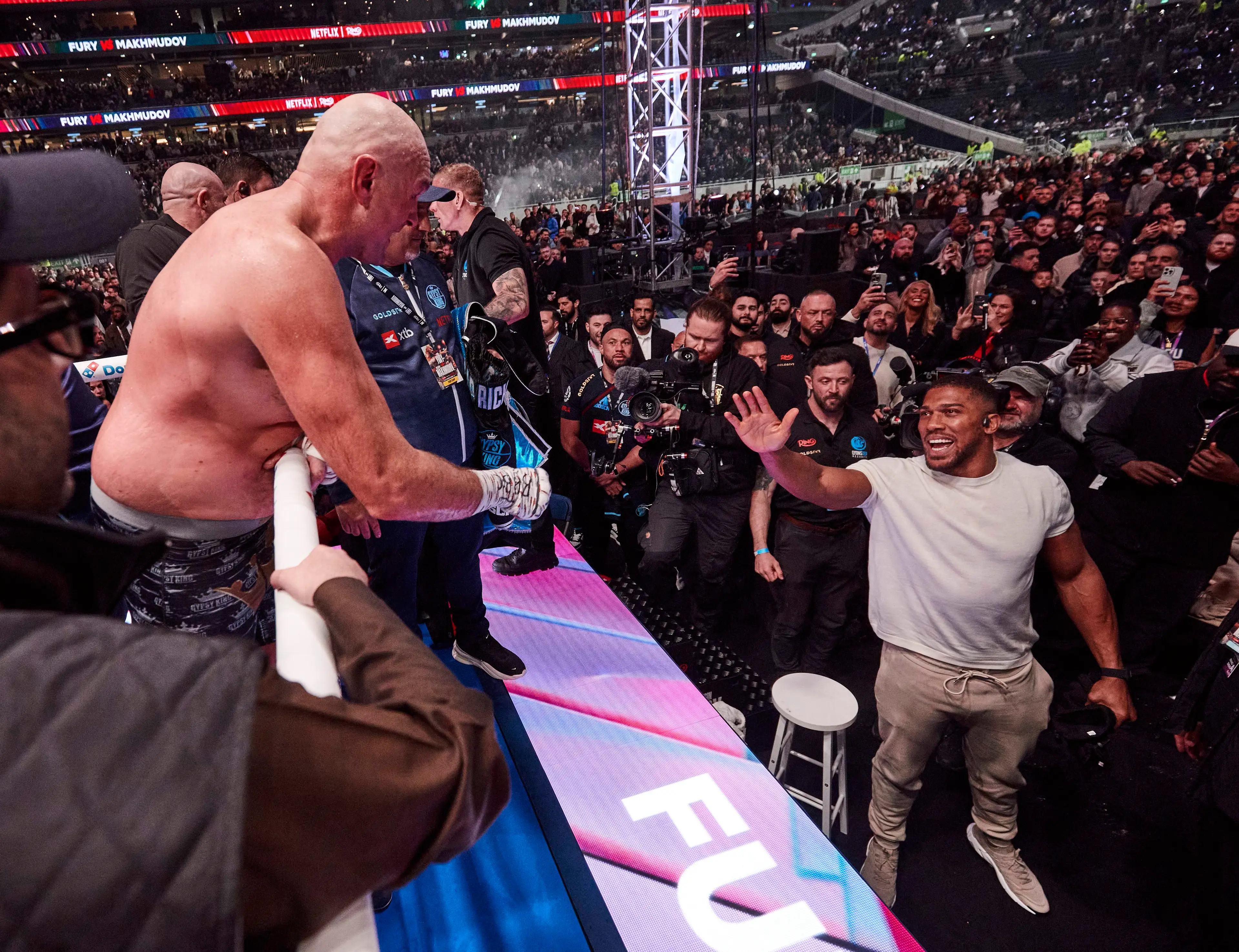 Fury and Joshua looks set to happen later this year. Image: Getty