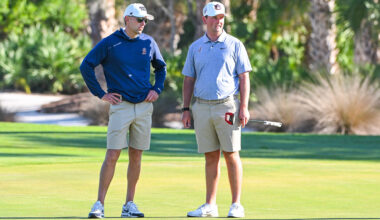 Three Tigers get off to hot start to lead men's golf in Mason Rudolph opener - Auburn Tigers