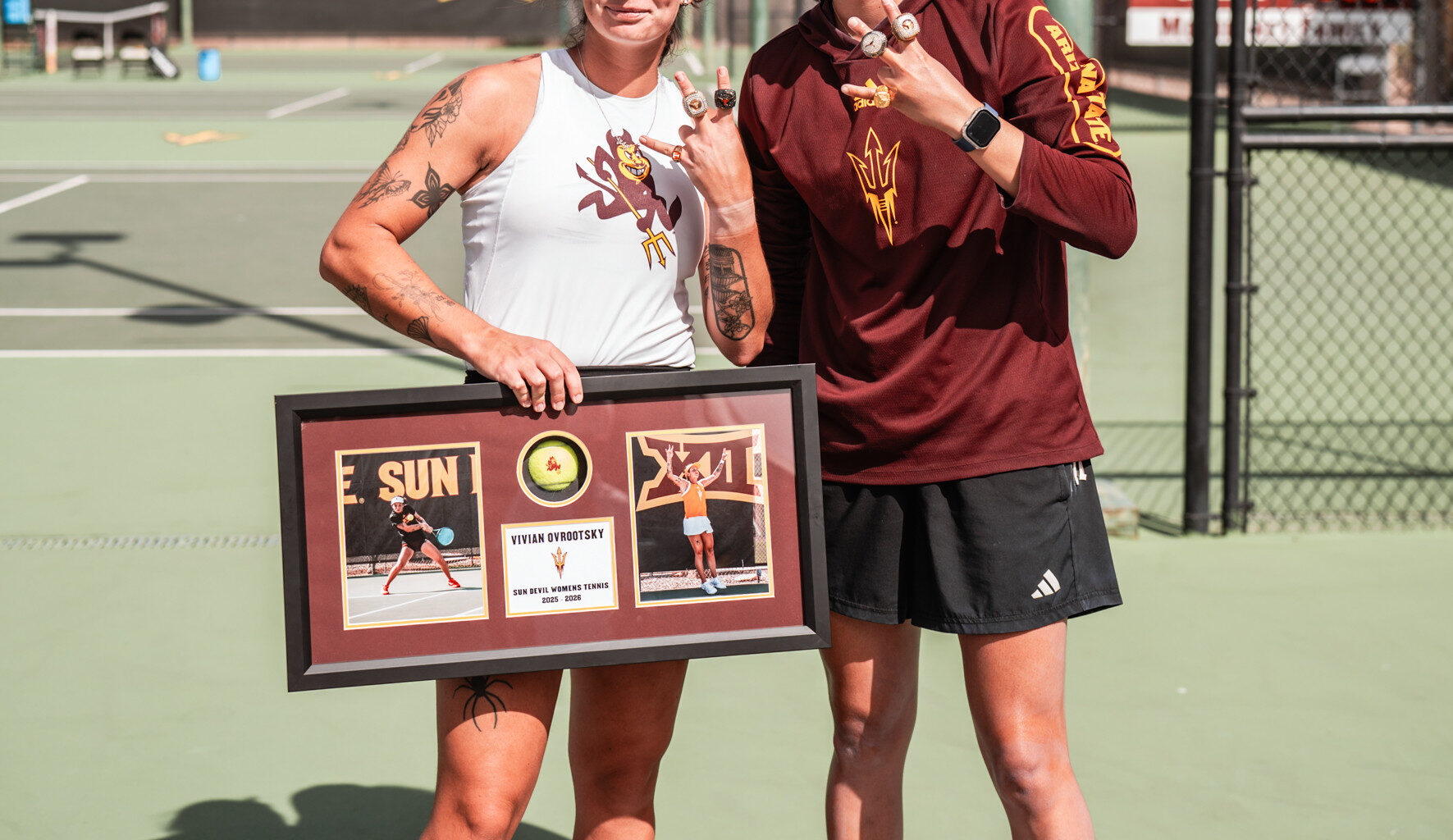 Best friends for life: Vivian Ovrootsky and Charlotte Chavatipon's friendship extends beyond tennis