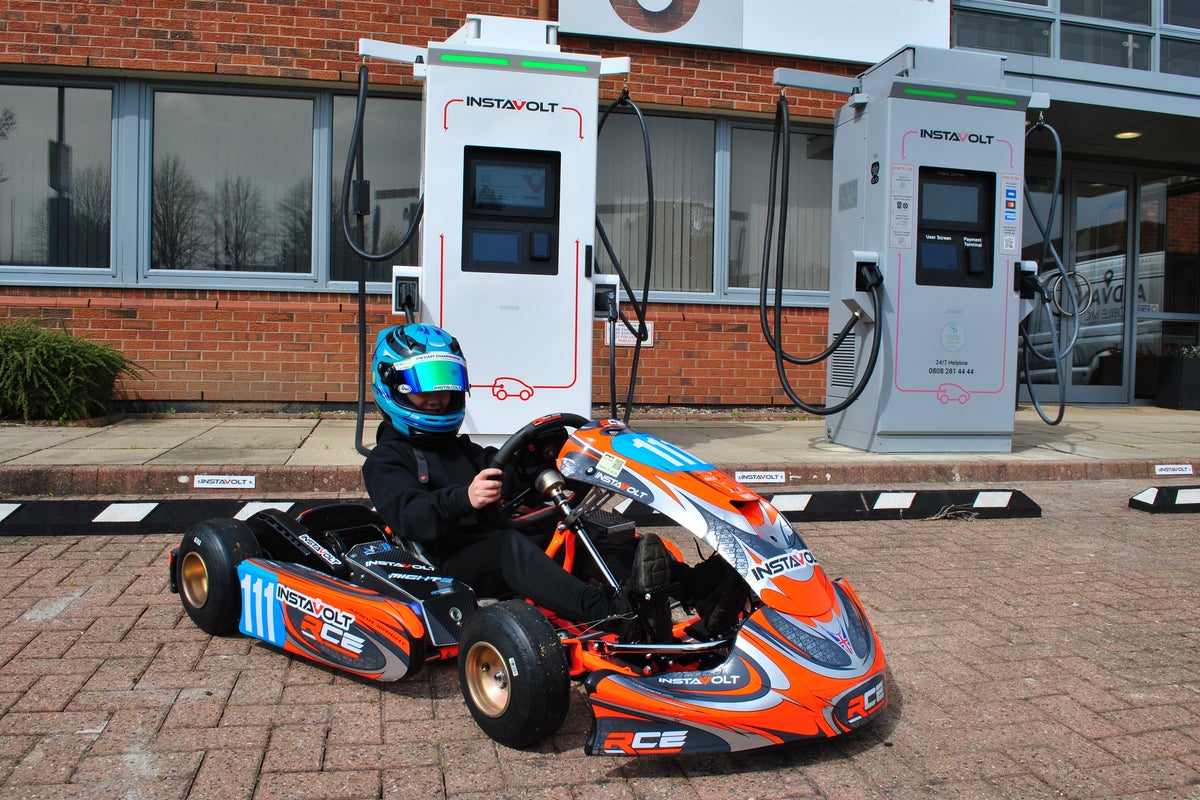 Meet the nine-year-old racer whose first steps to F1 are electric