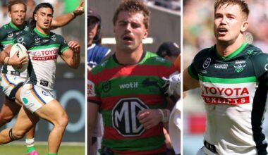 Canberra Raiders def. South Sydney Rabbitohs, Round 6, Kaeo Weekes try, Jye Gray injury, Latrell Mitchell, Hudson Young,