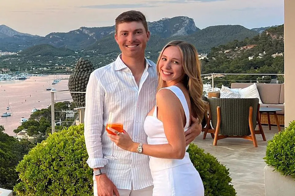 Ben Griffin and Dana Myeroff in July 2023.Credit: Ben Griffin/Instagram