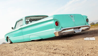 Adam Porrino’s slammed custom 1960 Ranchero
