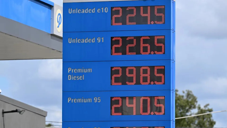 Fuel prices in Brisbane