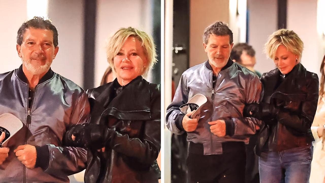 Melanie Griffith and Antonio Banderas reunite for cosy LA dinner