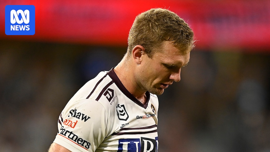 Tom Trbojevic suffers hamstring injury in Manly's 38-6 win over North Queensland