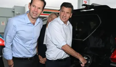 Angus Taylor and Matt Canavan unveil plan in Australia to double fuel reserves to 60 days amid global crisis