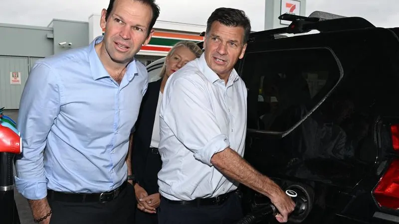 Angus Taylor and Matt Canavan unveil plan in Australia to double fuel reserves to 60 days amid global crisis