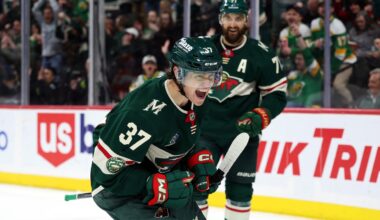 Haight gets 1st NHL goal, Wild hold off Ducks