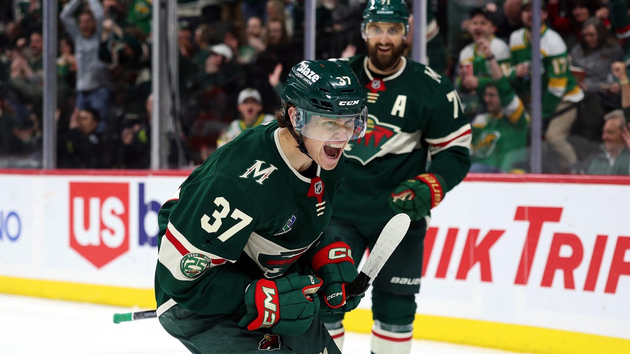 Haight gets 1st NHL goal, Wild hold off Ducks