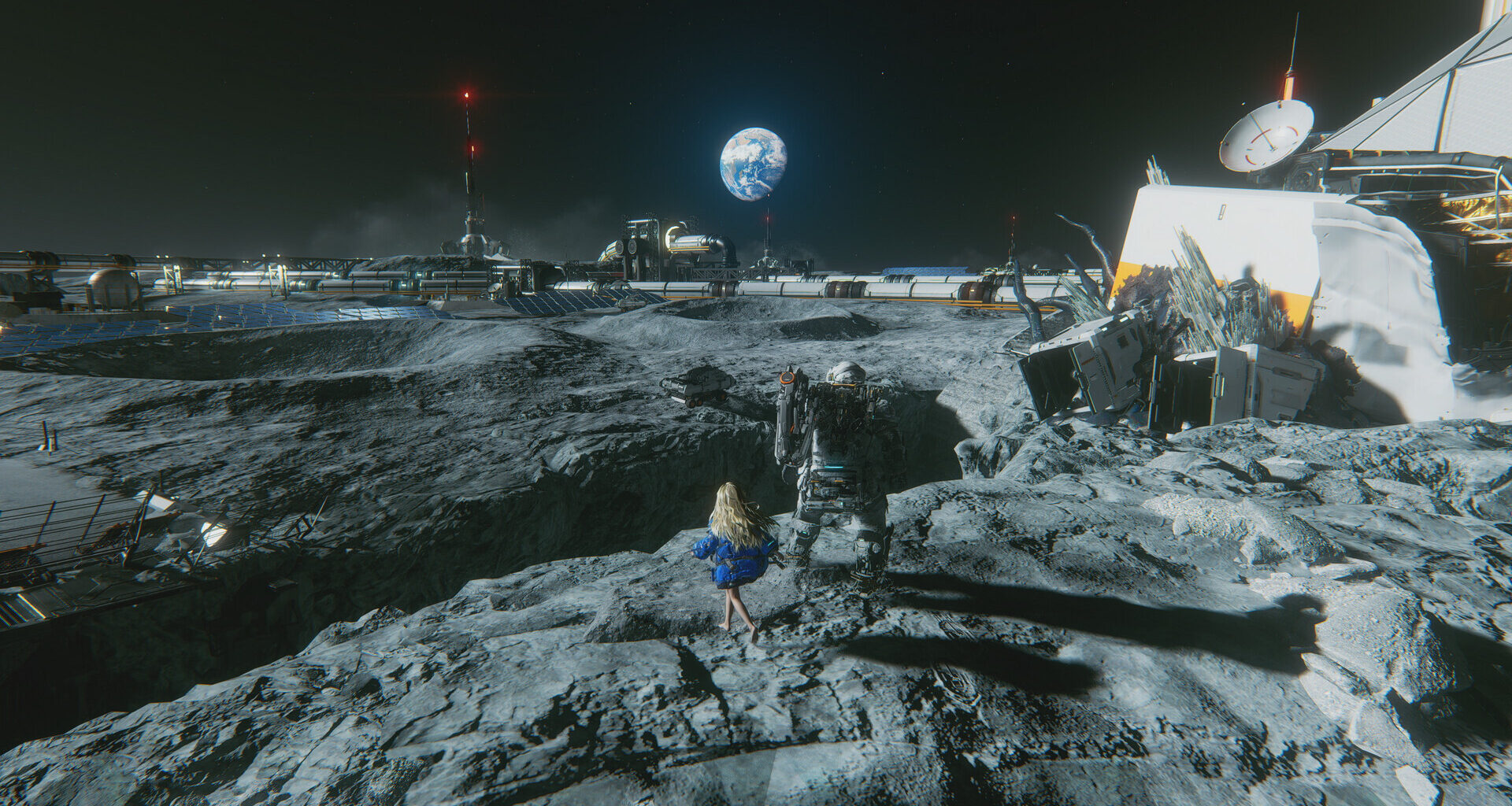 Capcom's Sci-Fi Adventure PRAGMATA Blasts Off to the Moon Today