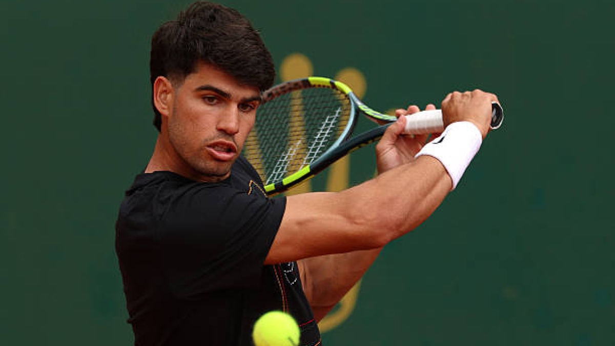 Carlos Alcaraz and his list of GOATs.