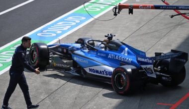 Why Albon made five pitstops late in F1 Japanese GP
