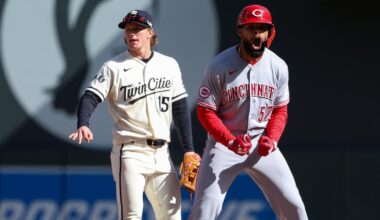 TJ Friedl has 3-run double in 9th, and Reds rally for 7-4 win in 10 for 3-game sweep of Twins