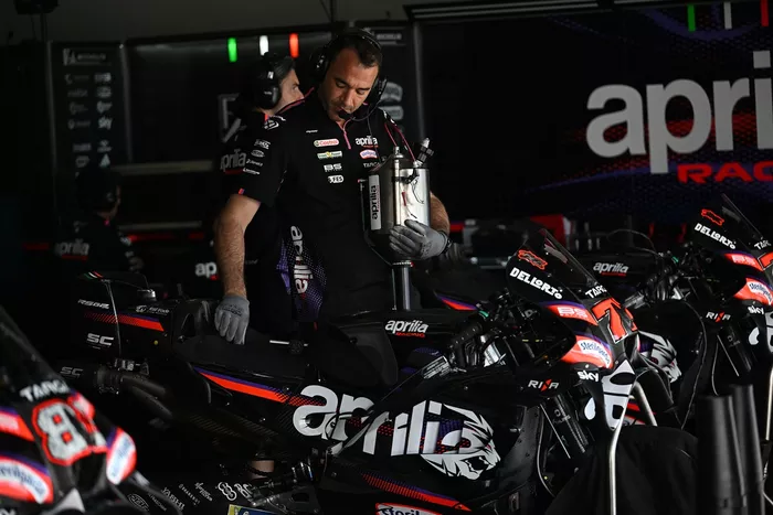 Aprilia Racing Team bike