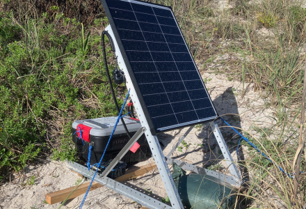 Seismic and infrasound stations 