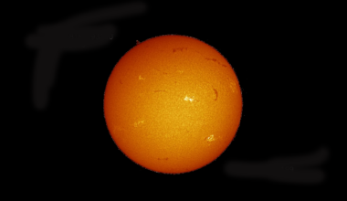 The Sun as it appeared in H-alpha on September 18, 2022. Solar physicists used the Daniel K. Inouye solar telescope to zero in on the active region at the lower right on September 19, 2022, at the end of a very busy week of solar activity. Courtesy CESAR Helios Observatory.