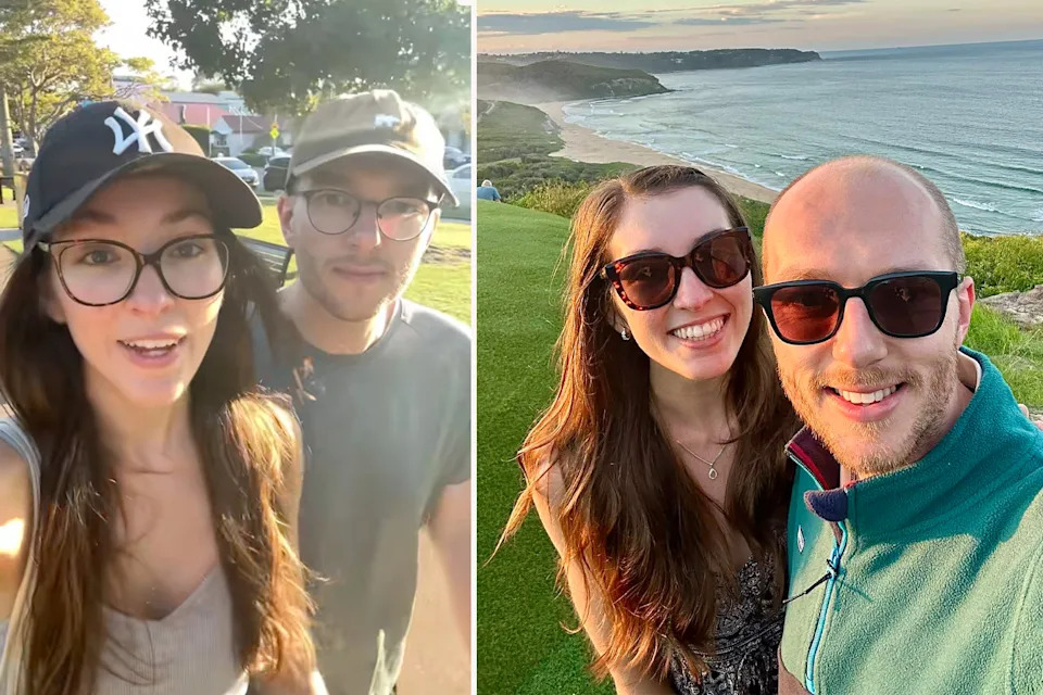 Lydia and Darryl Bugg in Newcastle