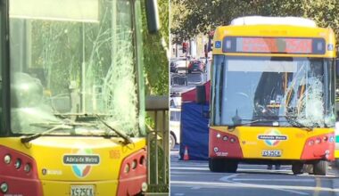 Woman hit by bus and killed ‘retrieving personal item’ in Adelaide CBD