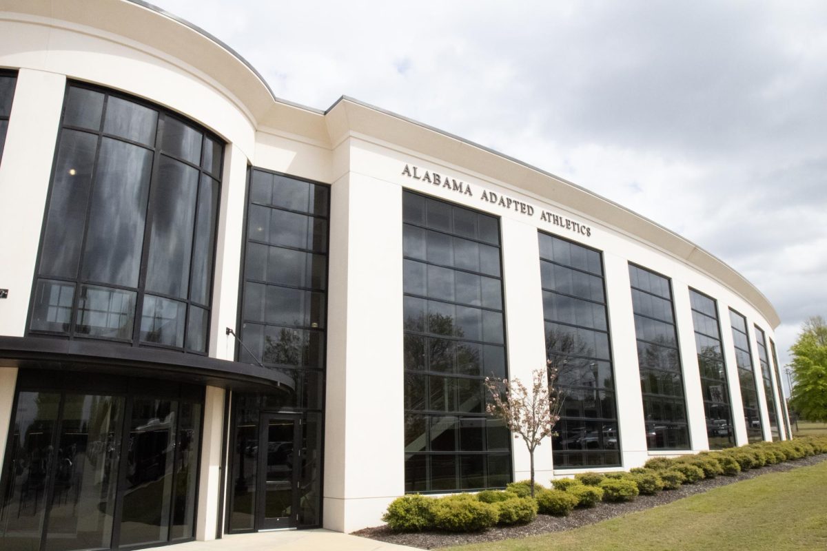 The Alabama Adapted Athletics arena was photographed on March 30, 2026.