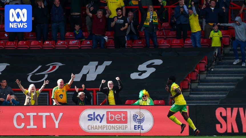 Socceroos striker Mo Toure nets second Norwich hat-trick in English Championship