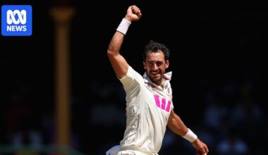 Australian paceman Mitchell Starc named leading men's cricketer of the year by Wisden