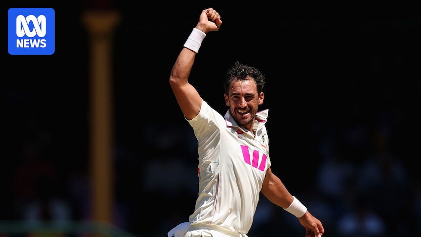 Australian paceman Mitchell Starc named leading men's cricketer of the year by Wisden