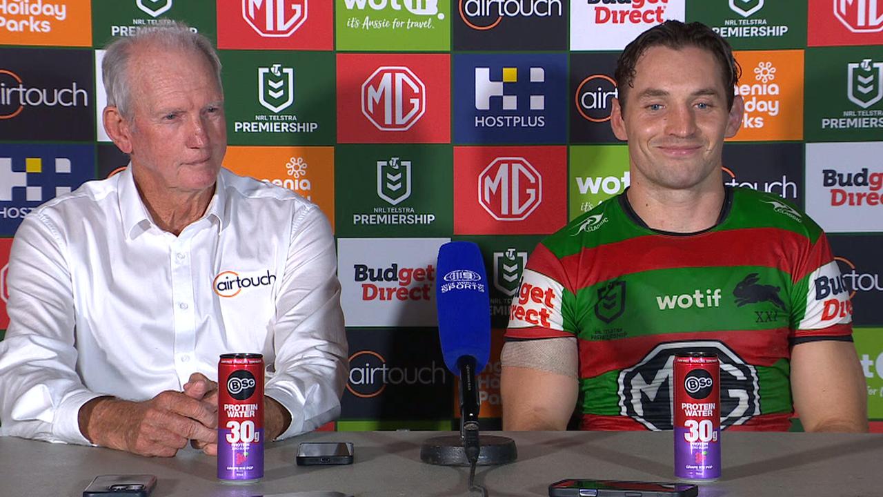 Wayne Bennett press conference, Nathan Merritt, Cameron Murray, Tallis Duncan, Rabbitohs vs Bulldogs, Round 5