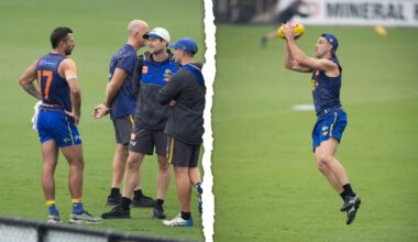 Western derby 62: West Coast Eagles midfield stocks take another hit despite return for Elliot Yeo