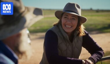 Back Roads: Lisa Millar 'nearly dislocates' her shoulder at Gayndah's citrus festival