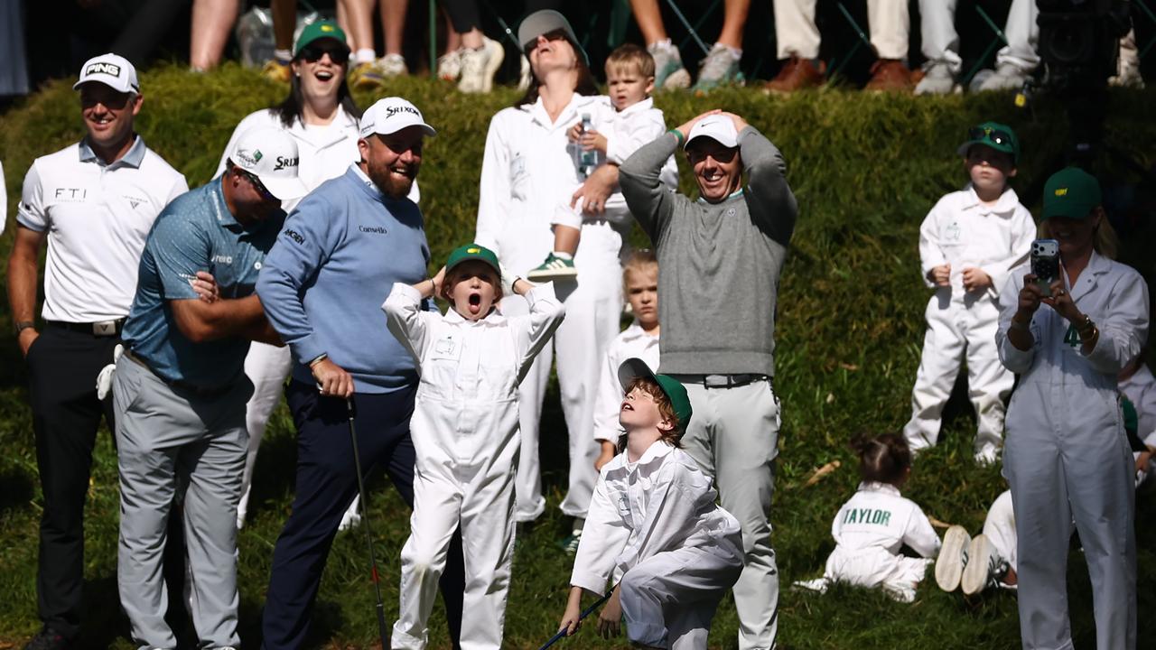 Par 3 contest highlights and best photos, Tommy Fleetwood son steals show, Bryson DeChambeau Kevin Hart caddie